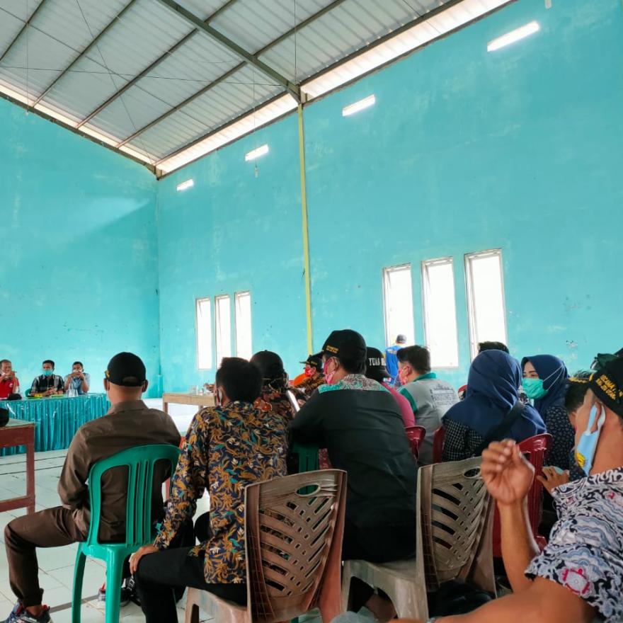 Dinas PMD Mesuji Evaluasi APBDes Desa Sidang Way Puji